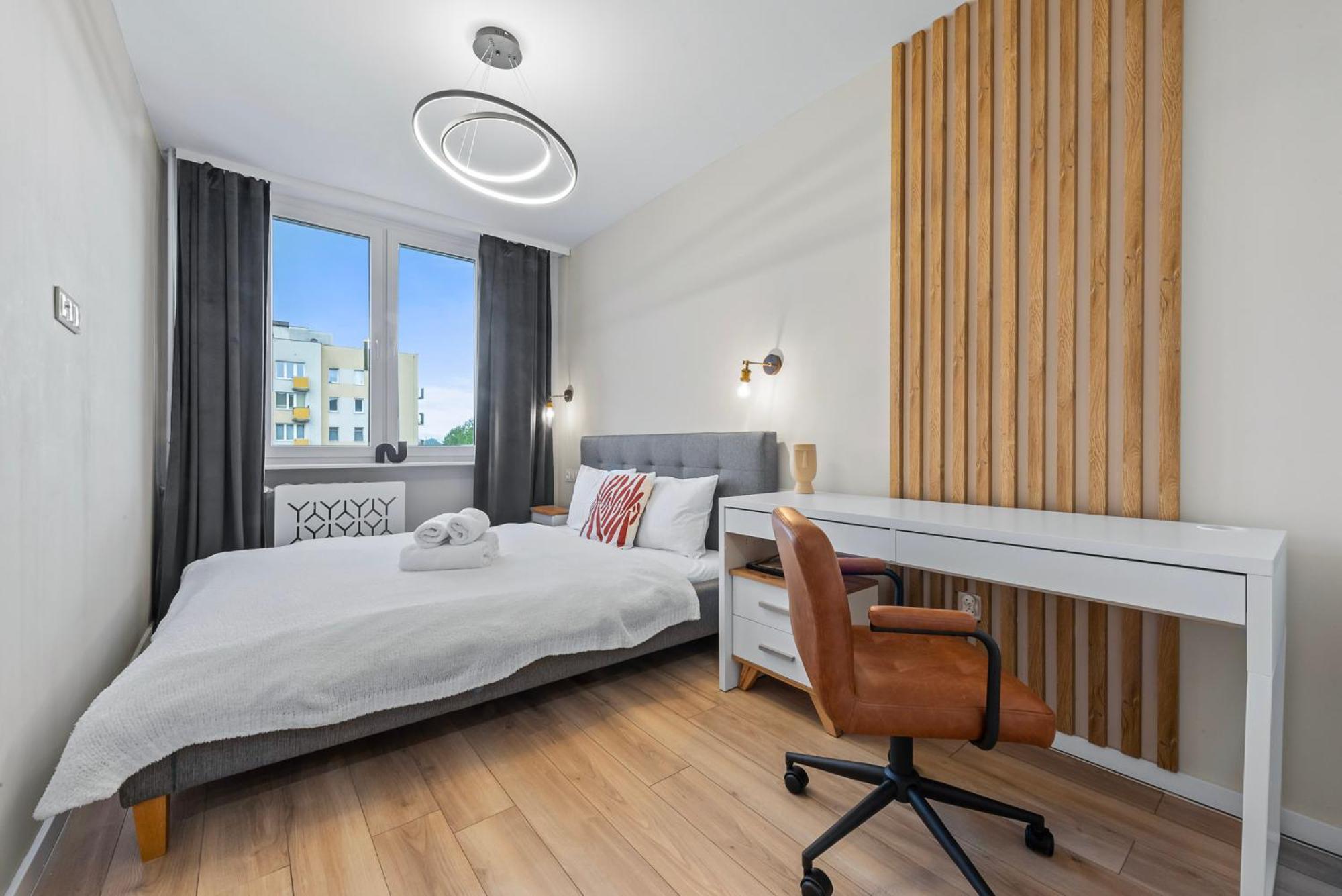 Rentplanet - Apartament Miedzynarodowa Varsavia Esterno foto